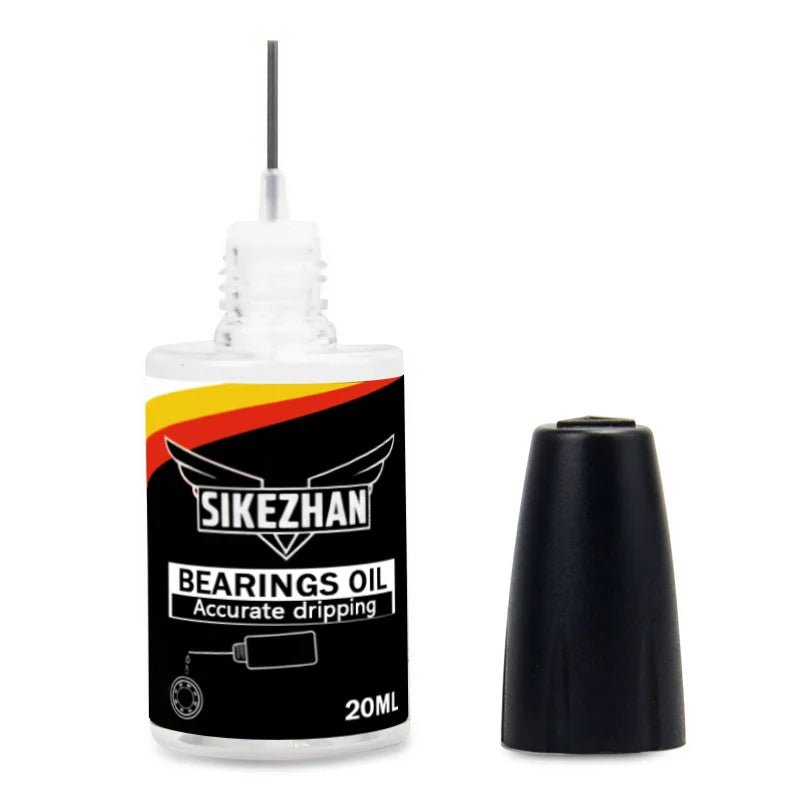 Skateboard Bearing Oil + Additive Fluid Set, Needle‑Tip Lube for Wheels, Smooth Spin, Noise Reduction, Rust Protection - STAND OUT FLEXSARAH