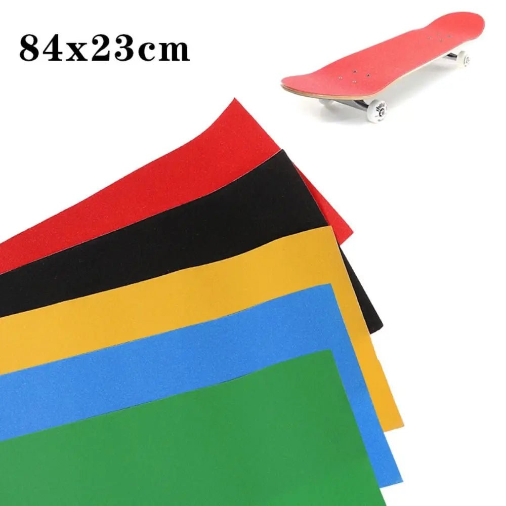 Skateboard Deck Sandpaper Grip Tape Skating Board Longboard Sandpaper Griptape Skating Board Sticker Professional - STAND OUT FLEXSARAH
