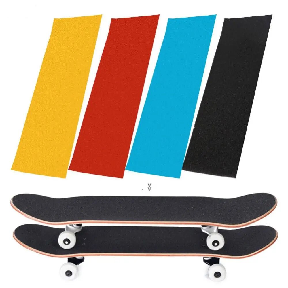 Skateboard Deck Sandpaper Grip Tape Skating Board Longboard Sandpaper Griptape Skating Board Sticker Professional - STAND OUT FLEXSARAH