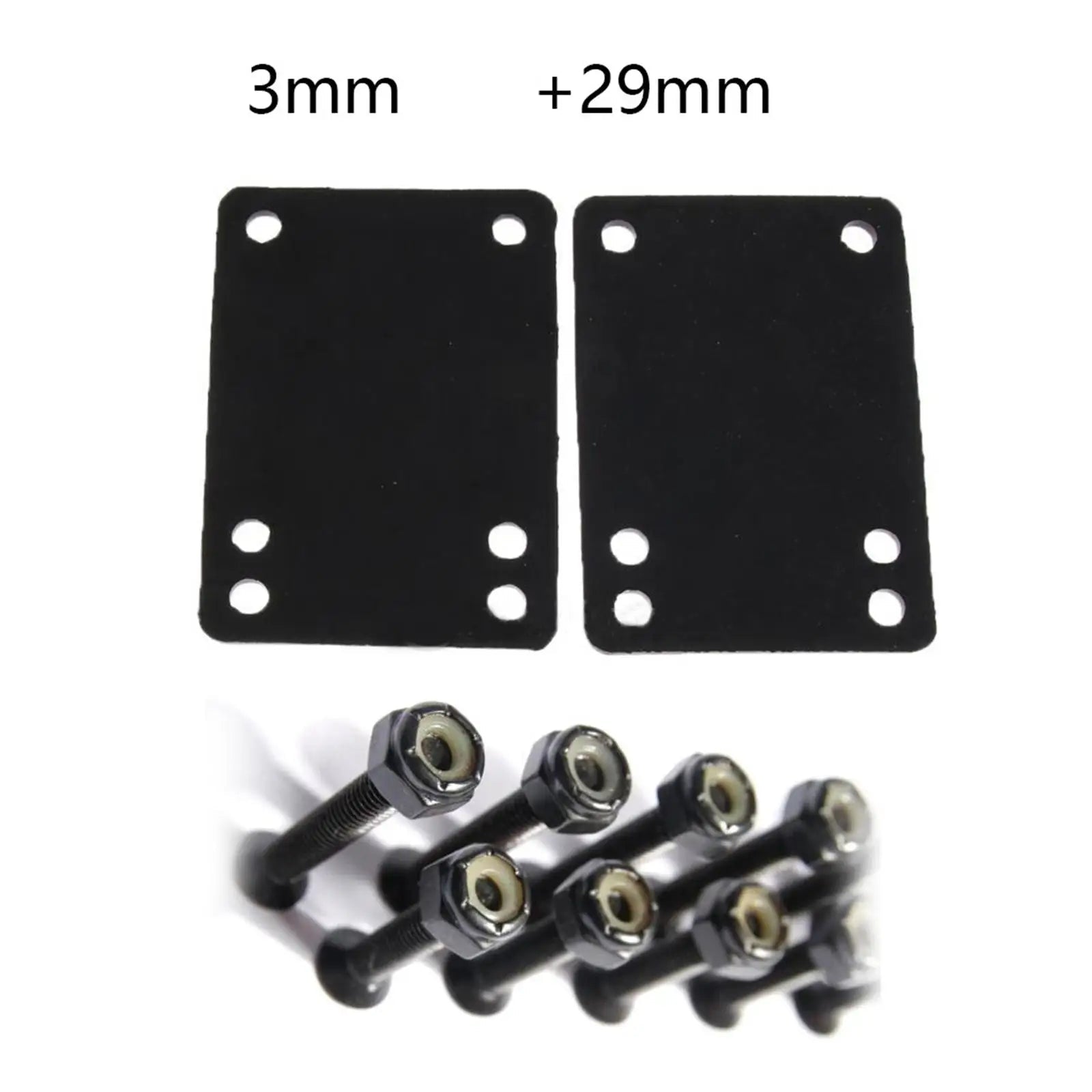 Skateboard Wheels Set Skateboard Pads Skateboard Tool for Skateboard Durable - STAND OUT FLEXSARAH