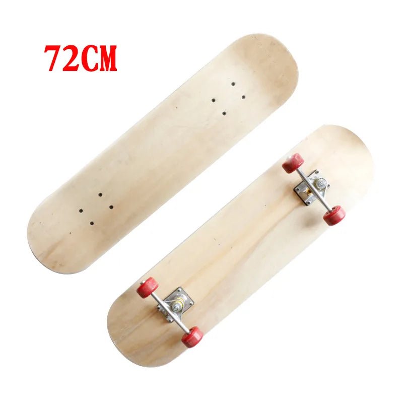 Skateboard Whiteboard 43cm 60cm 72cm 80cm Hand drawn Drawing Original Wooden Board DIY Blank Skateboard Children's Skate Board - STAND OUT FLEXSARAH
