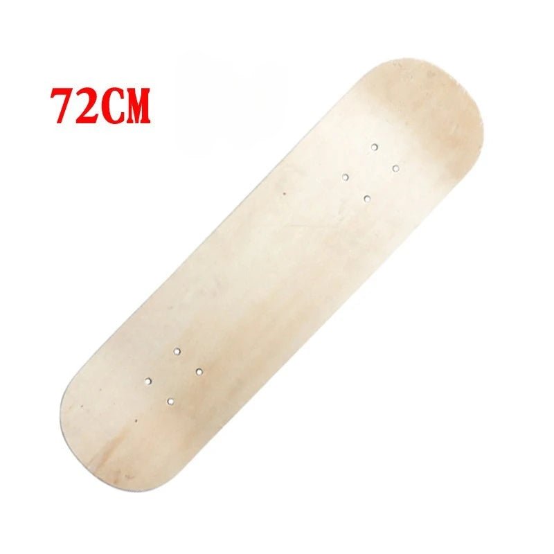 Skateboard Whiteboard 43cm 60cm 72cm 80cm Hand drawn Drawing Original Wooden Board DIY Blank Skateboard Children's Skate Board - STAND OUT FLEXSARAH