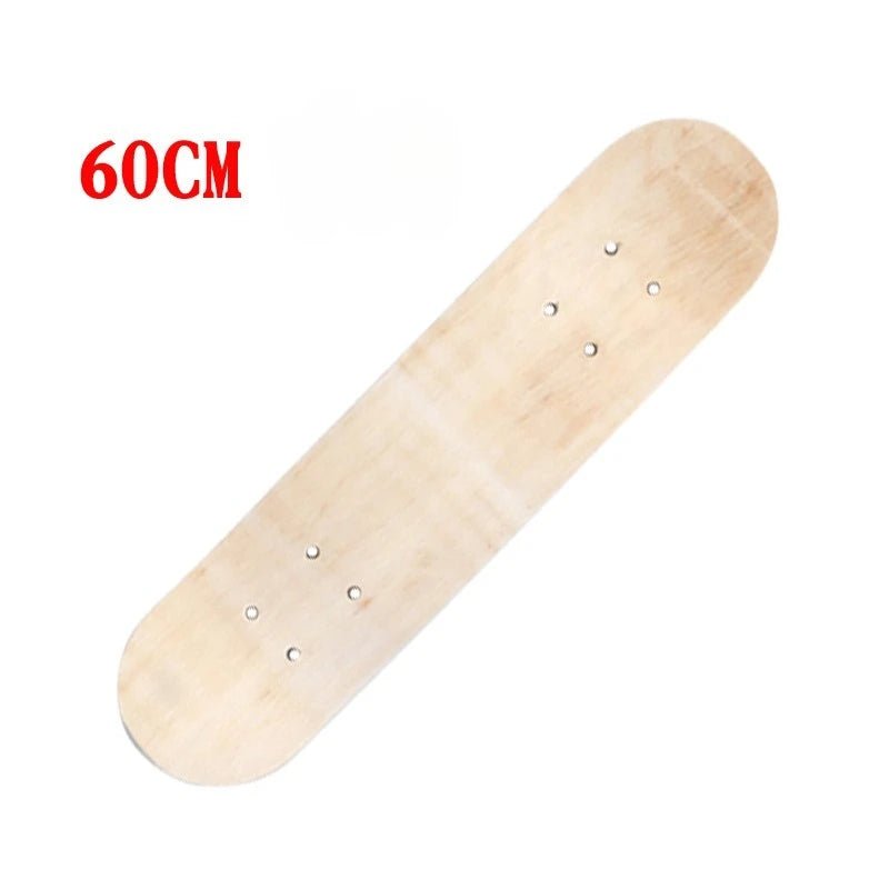 Skateboard Whiteboard 43cm 60cm 72cm 80cm Hand drawn Drawing Original Wooden Board DIY Blank Skateboard Children's Skate Board - STAND OUT FLEXSARAH