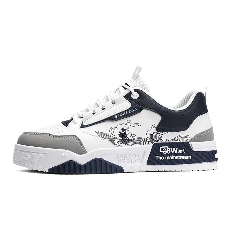 Skateboarding Shoes for Men Male Running Breathable Sports board White Shoes Sneakers Men Shoes Brand Casual Shoes for Men - STAND OUT FLEXSARAH