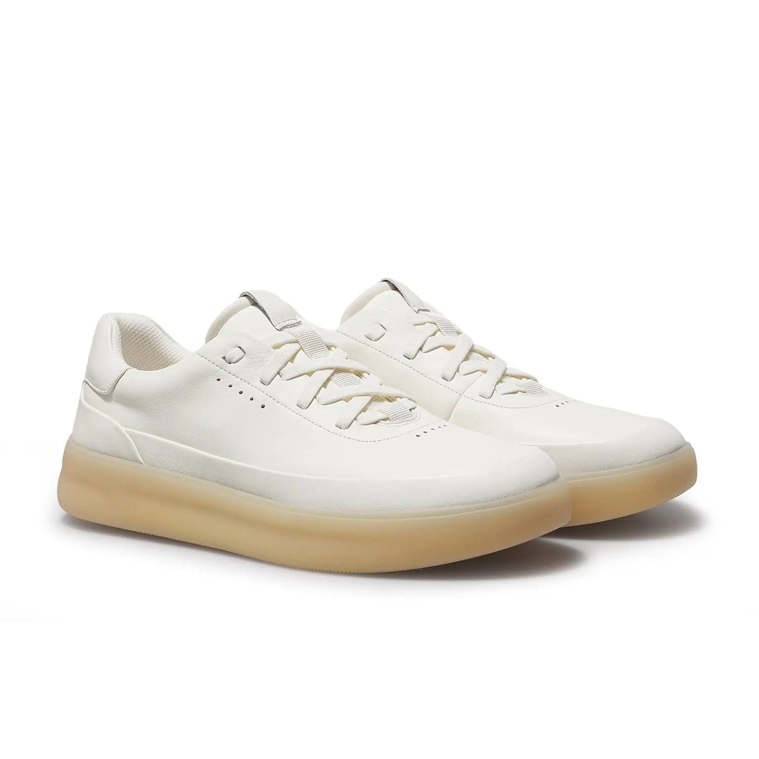 Skateboarding Sports Shoes Classic White Sneakers for Men Comfort Leather Sneakers Fashion Running Outdoor Casual Walking Shoe - STAND OUT FLEXSARAH