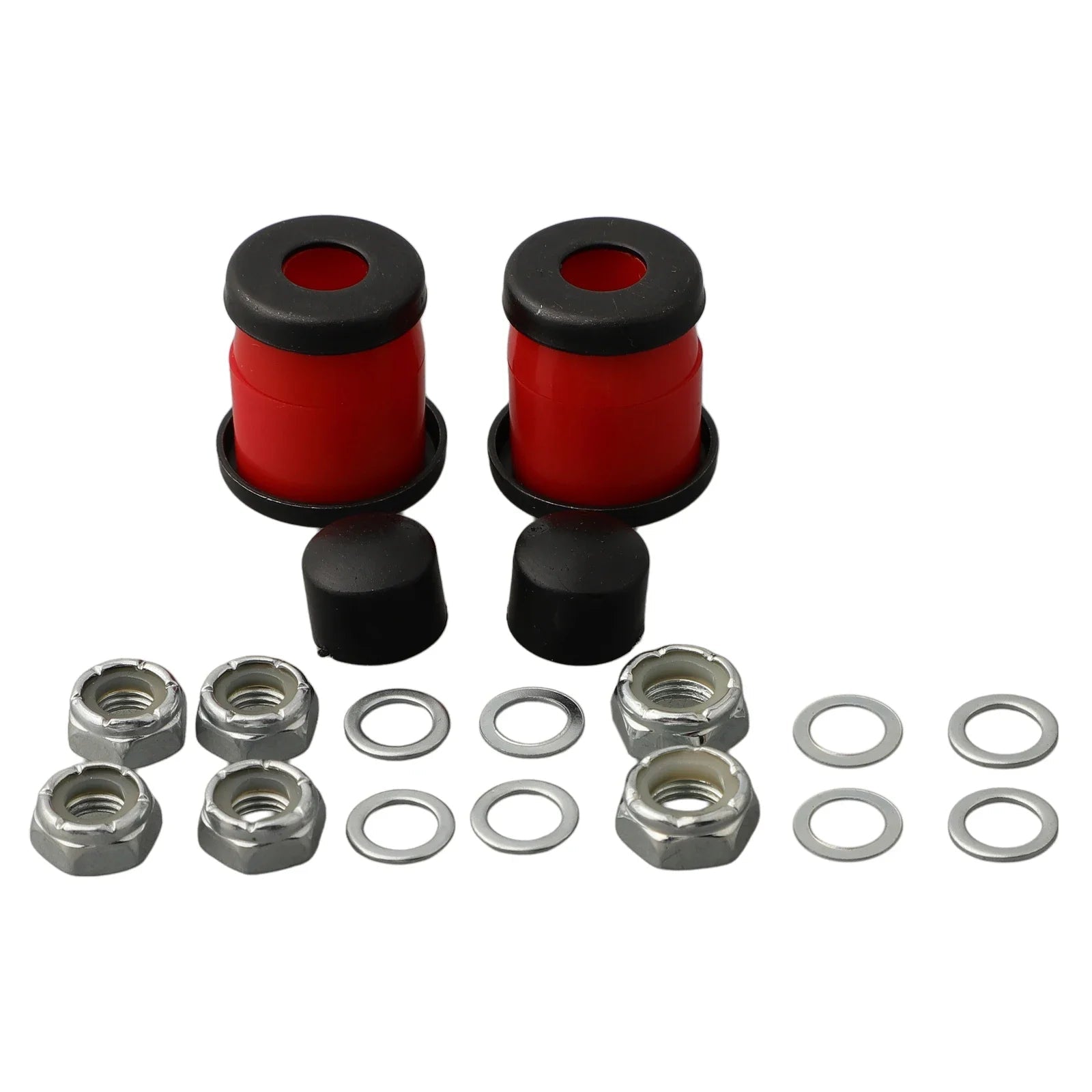 Skateboards Shock Suit Kit 90a Hard Longboard Pivot Tube Speed Ring Washers Cylindrical Bushings Conical-Bushings Accessories - STAND OUT FLEXSARAH