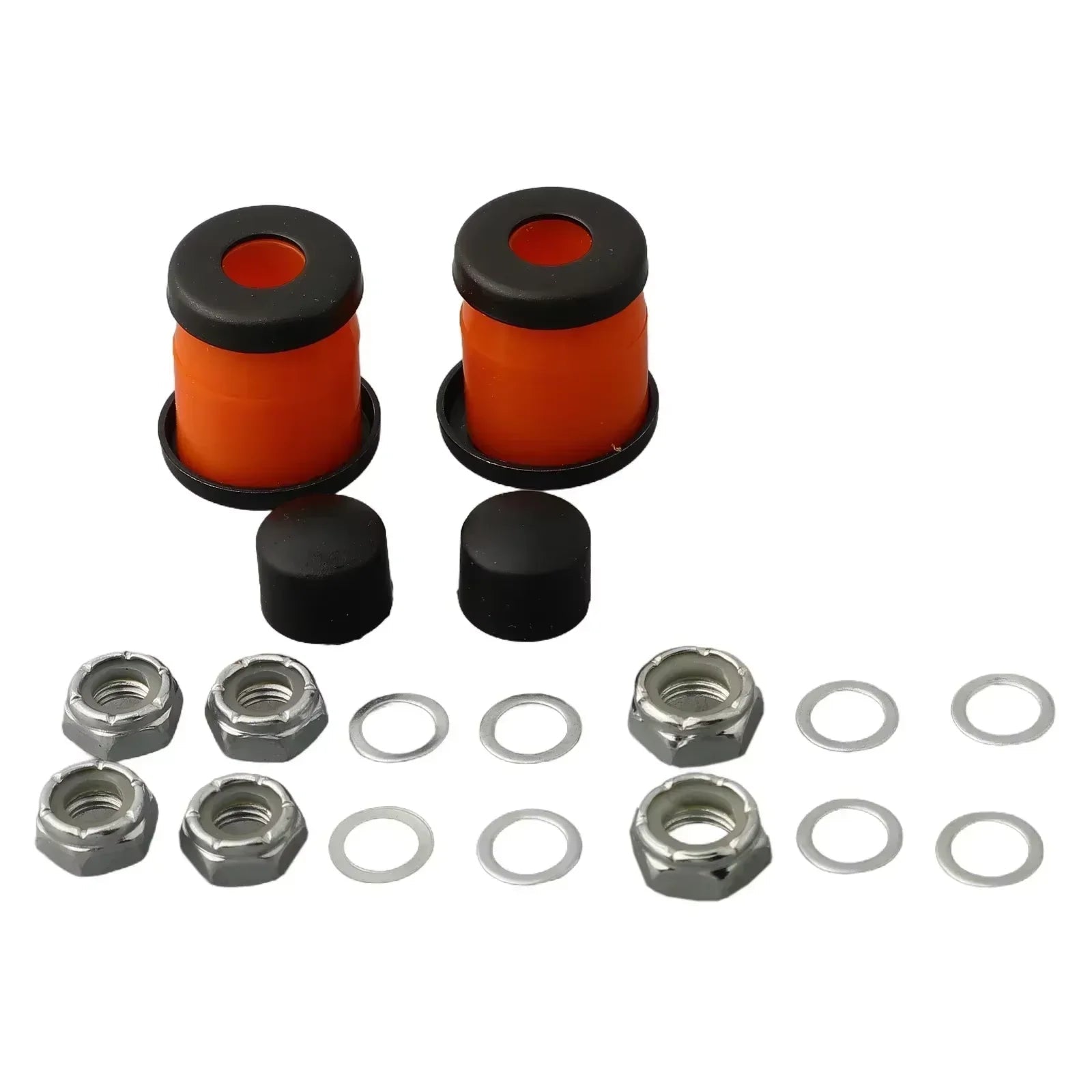 Skateboards Shock Suit Kit 90a Hard Longboard Pivot Tube Speed Ring Washers Cylindrical Bushings Conical-Bushings Accessories - STAND OUT FLEXSARAH