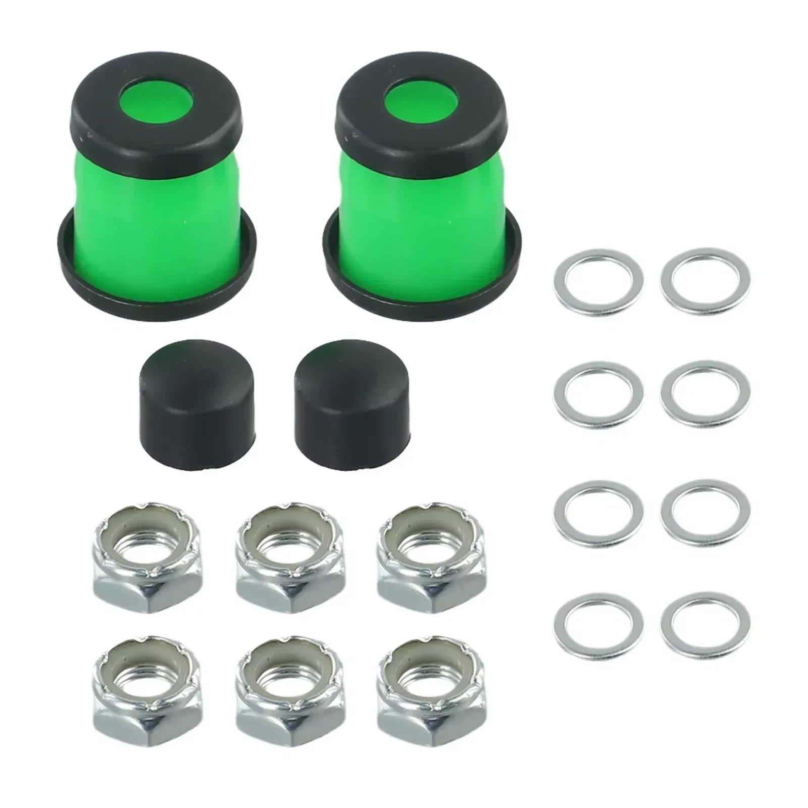Skateboards Shock Suit Kit 90a Hard Longboard Pivot Tube Speed Ring Washers Cylindrical Bushings Conical-Bushings Accessories - STAND OUT FLEXSARAH