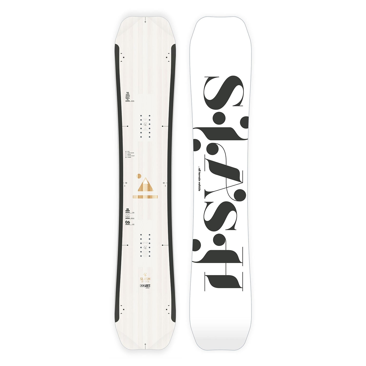 Slash by GiGi - ATV Snowboard - Blank (TopART) - STAND OUT FLEXSARAH