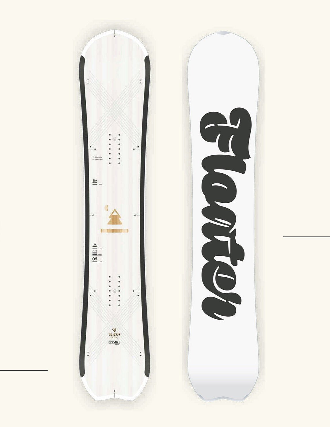 Slash by GiGi - Floater Snowboard - Blank (TopART) - STAND OUT FLEXSARAH