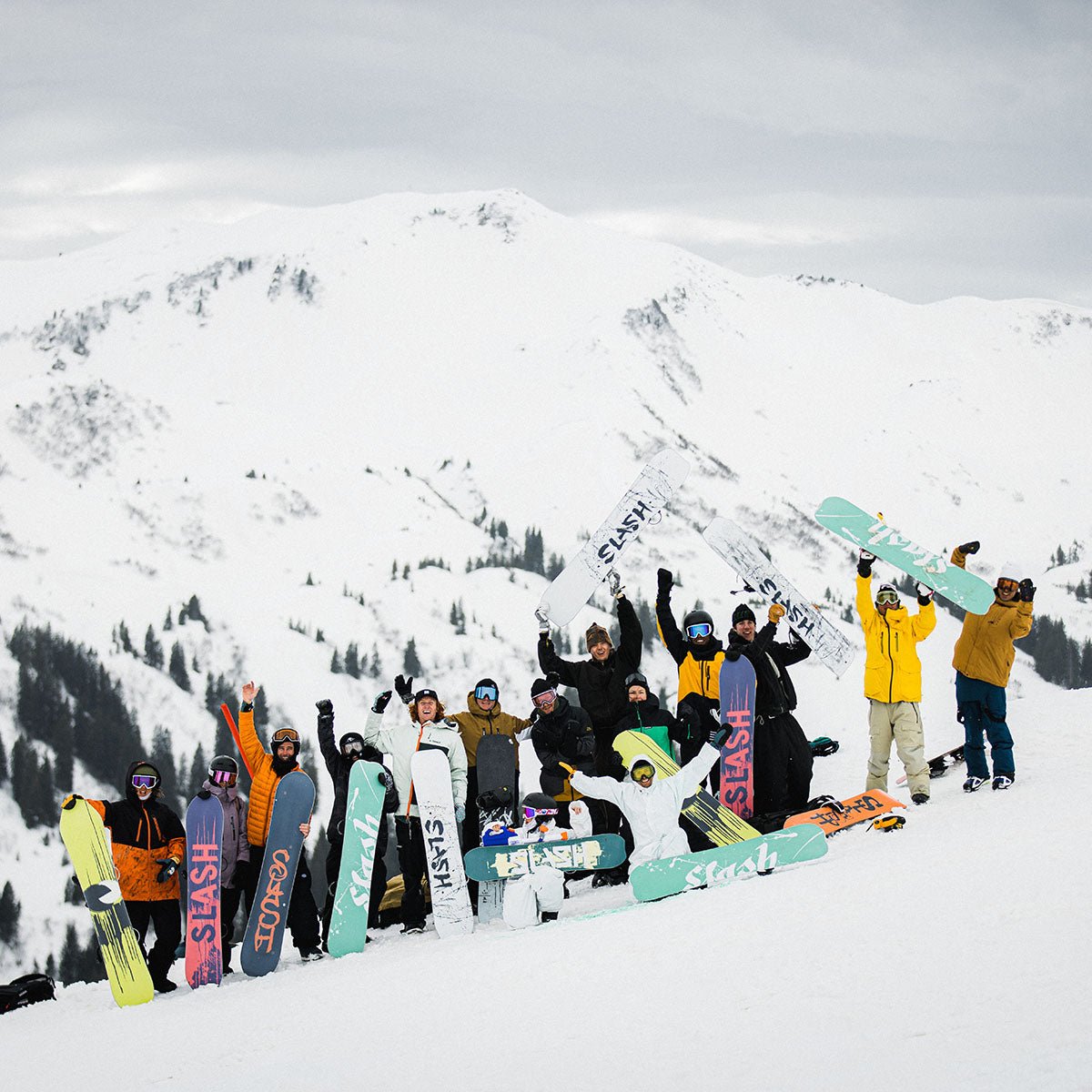 Slash by GiGi - Splash Kids Snowboard (Stinky) - STAND OUT FLEXSARAH