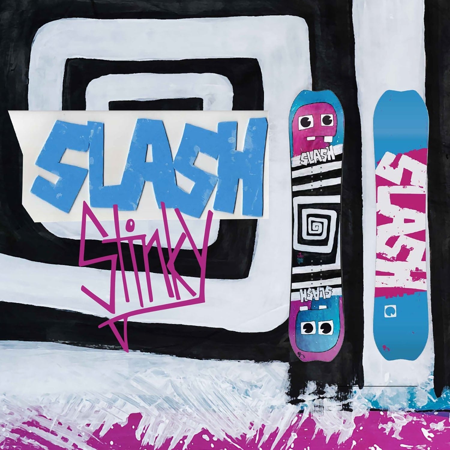 Slash by GiGi - Splash Kids Snowboard (Stinky) - STAND OUT FLEXSARAH
