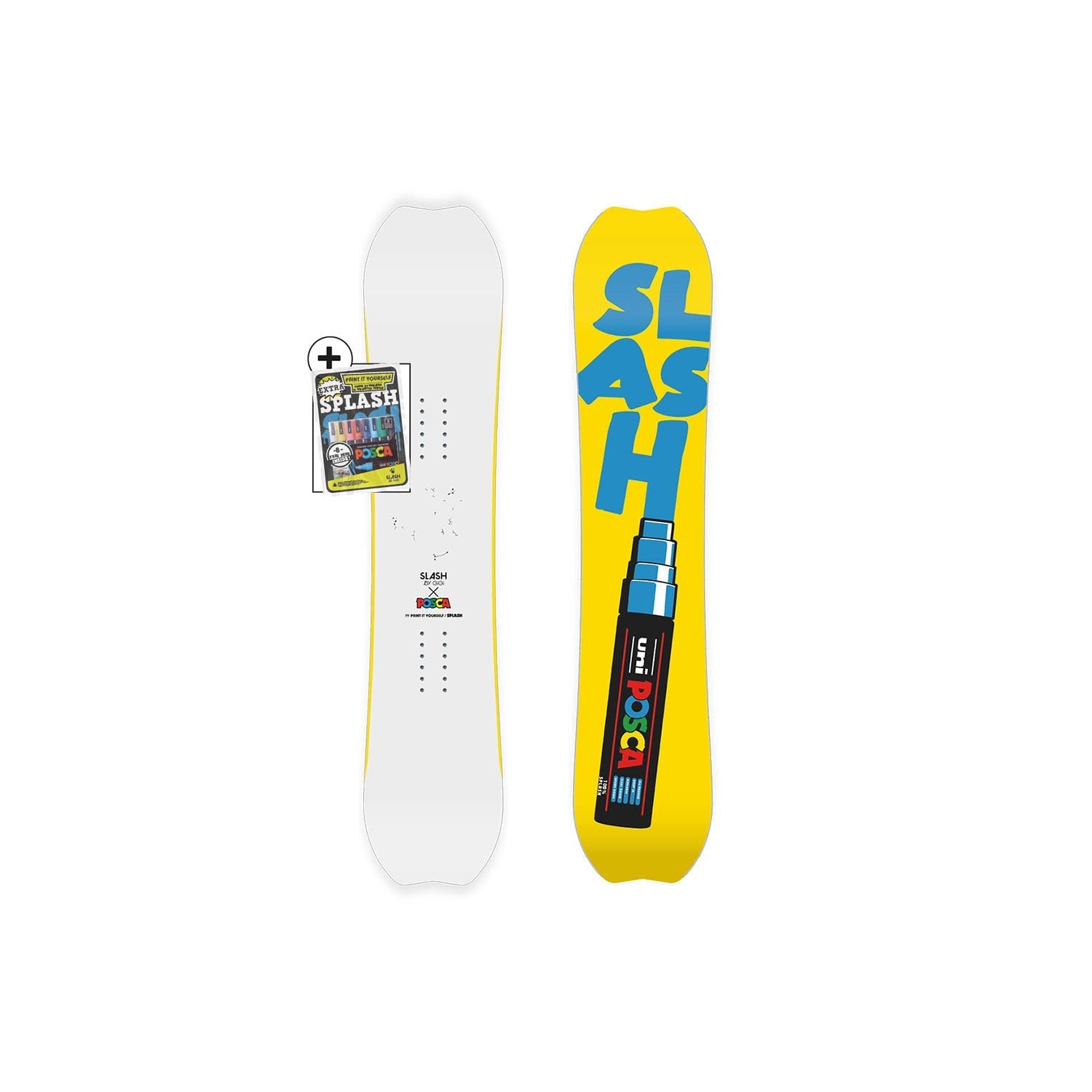 Slash by GiGi - Splash Twin Kids Snowboard - STAND OUT FLEXSARAH