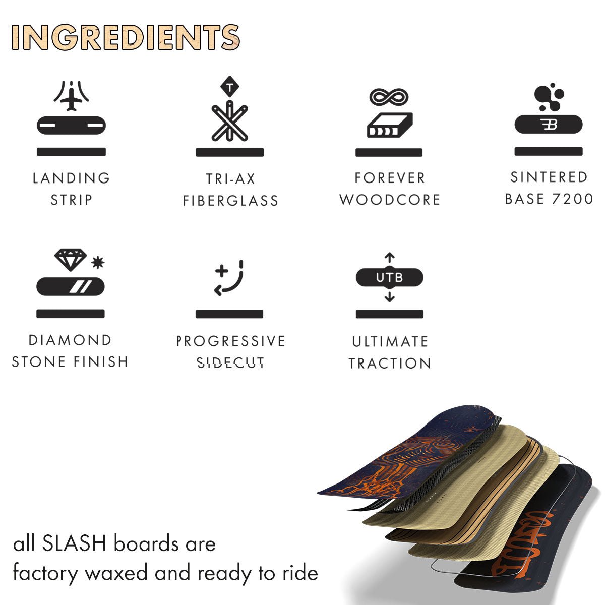 Slash by GiGi - Straight Snowboard - ApARTment - STAND OUT FLEXSARAH