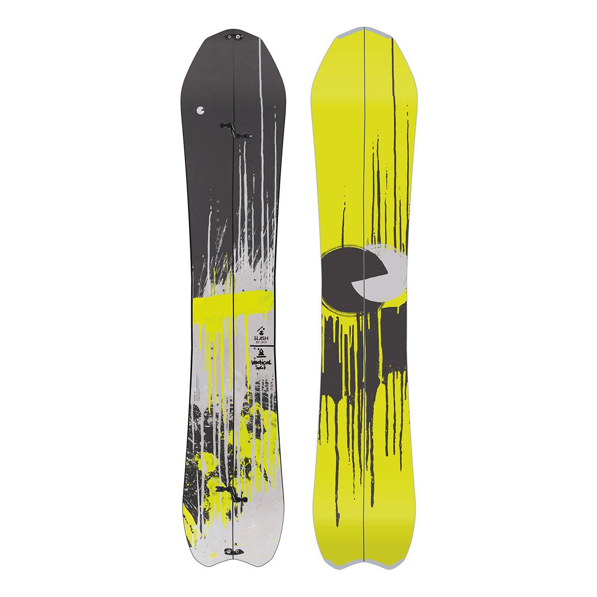 Slash by GiGi - Vertical Split Snowboard - ApARTment - STAND OUT FLEXSARAH
