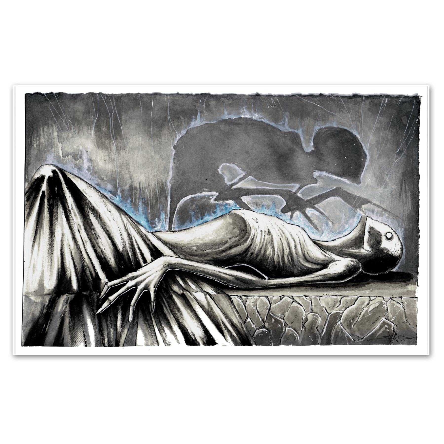 Sleep Paralysis Print - STAND OUT FLEXSARAH
