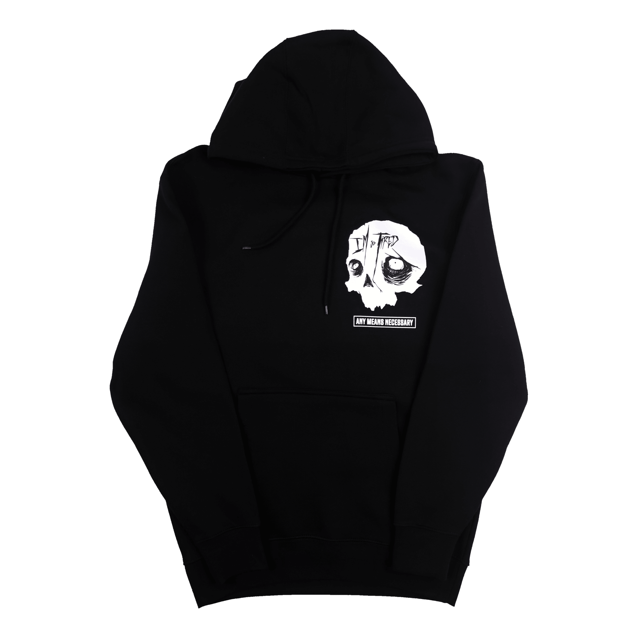 So Tired Pullover Hoodie - STAND OUT FLEXSARAH