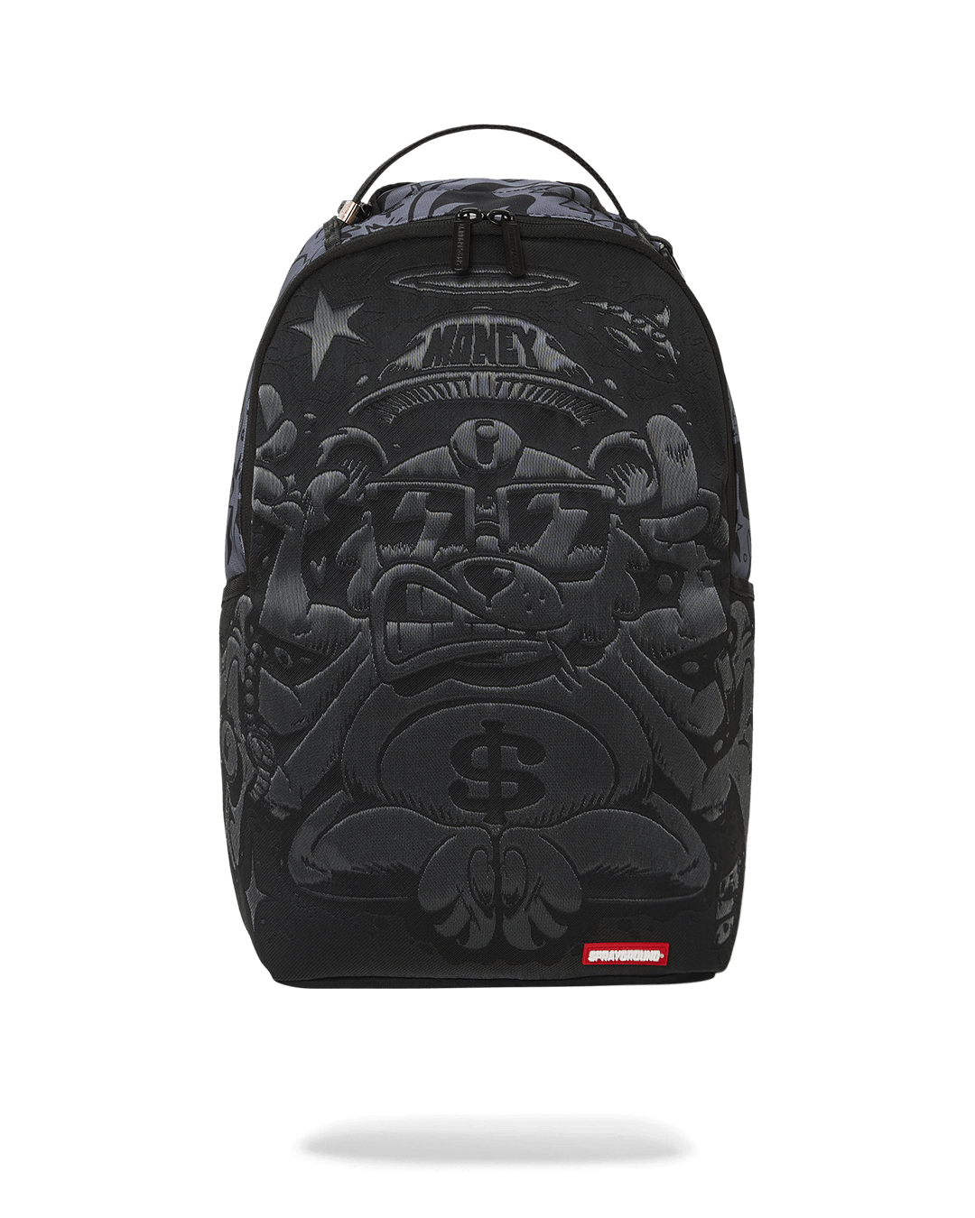 Sprayground Fiber Optics Money Tripp DLXSR Black Backpack B5205 - STAND OUT FLEXSARAH
