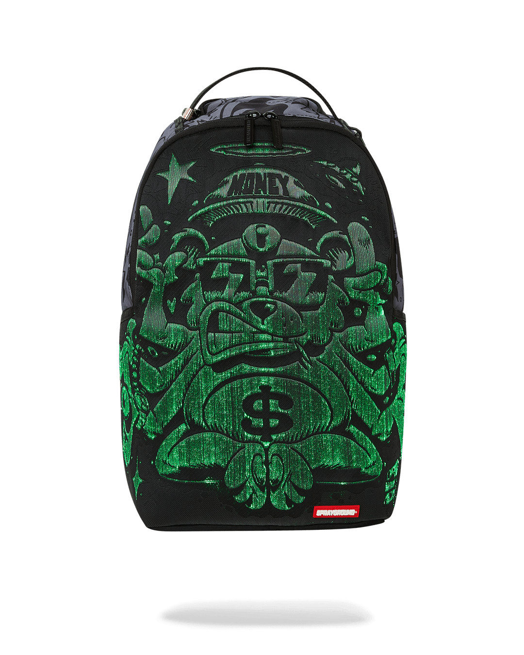 Sprayground Fiber Optics Money Tripp DLXSR Black Backpack B5205 - STAND OUT FLEXSARAH