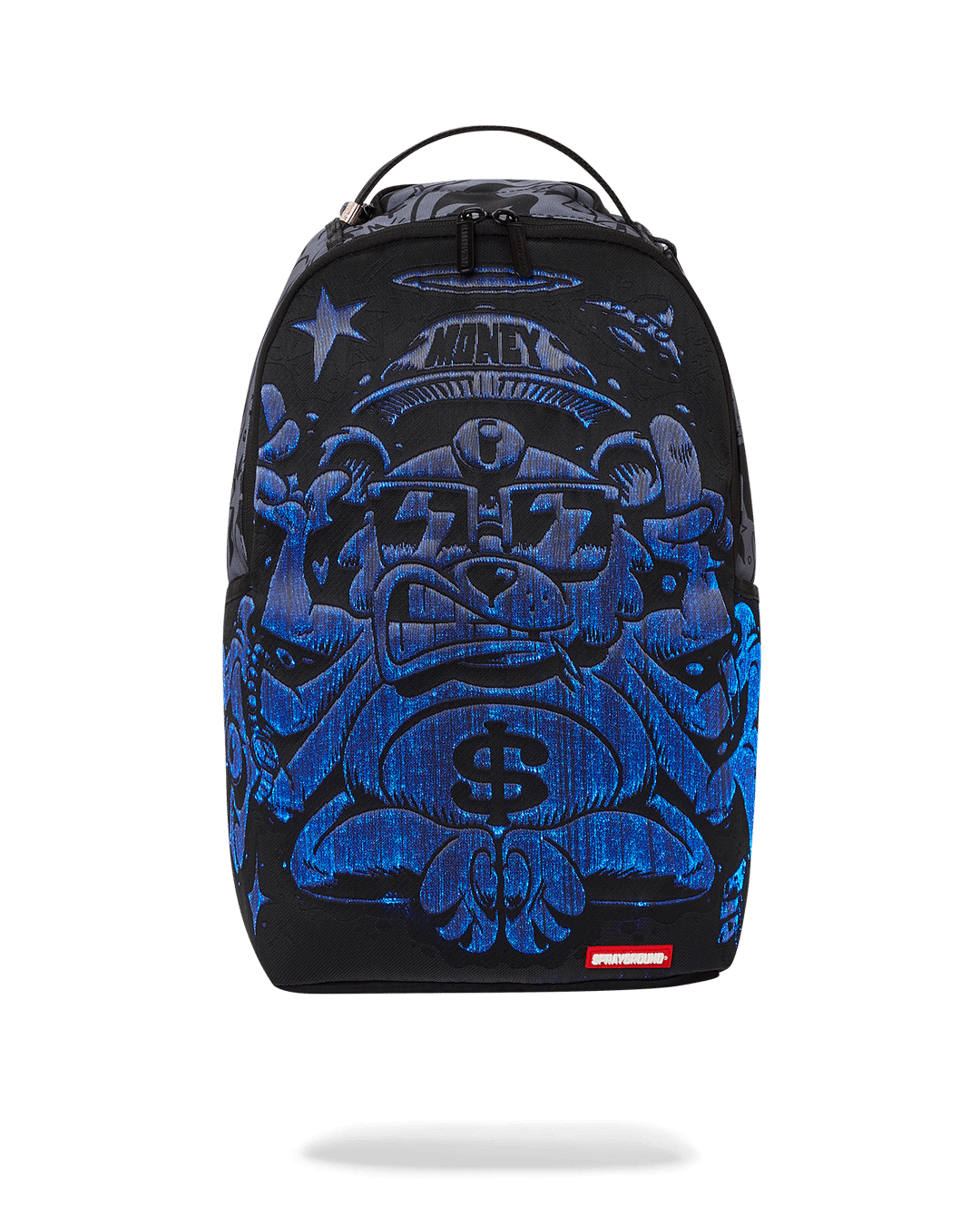 Sprayground Fiber Optics Money Tripp DLXSR Black Backpack B5205 - STAND OUT FLEXSARAH