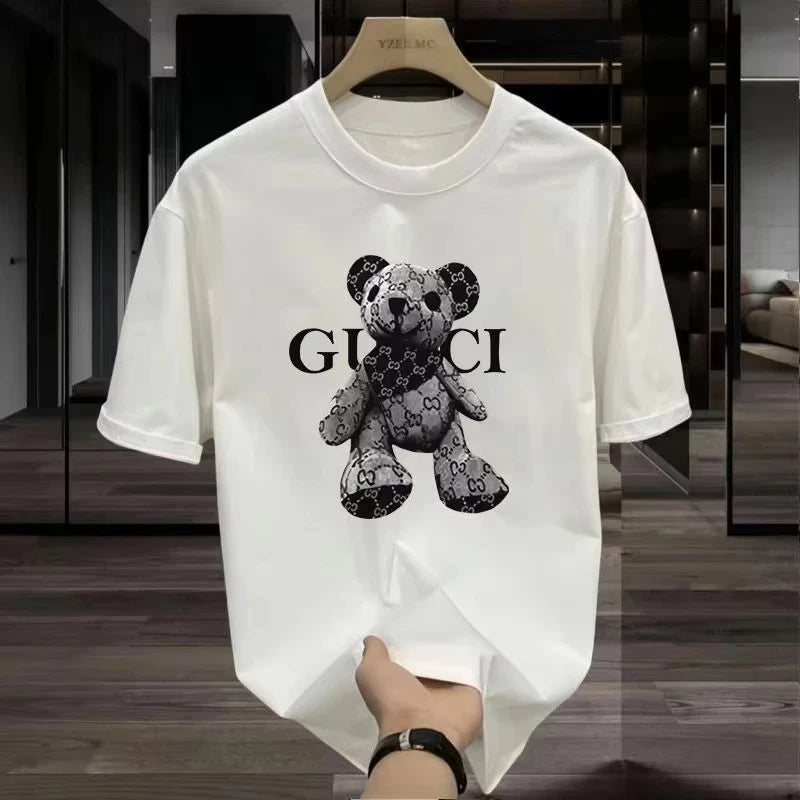 Spring/Summer 2026 New Classic Printed Short-sleeved Shirt, A High-quality Top Suitable for Both Men and Women - STAND OUT FLEXSARAH