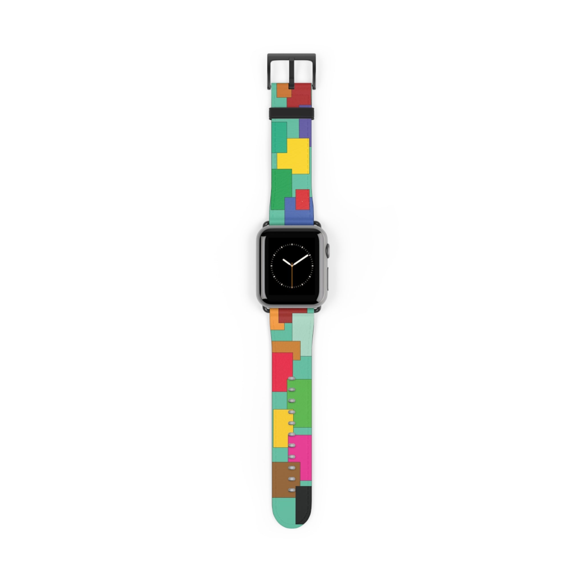 Squares and Rectangles Watch Band - STAND OUT FLEXSARAH