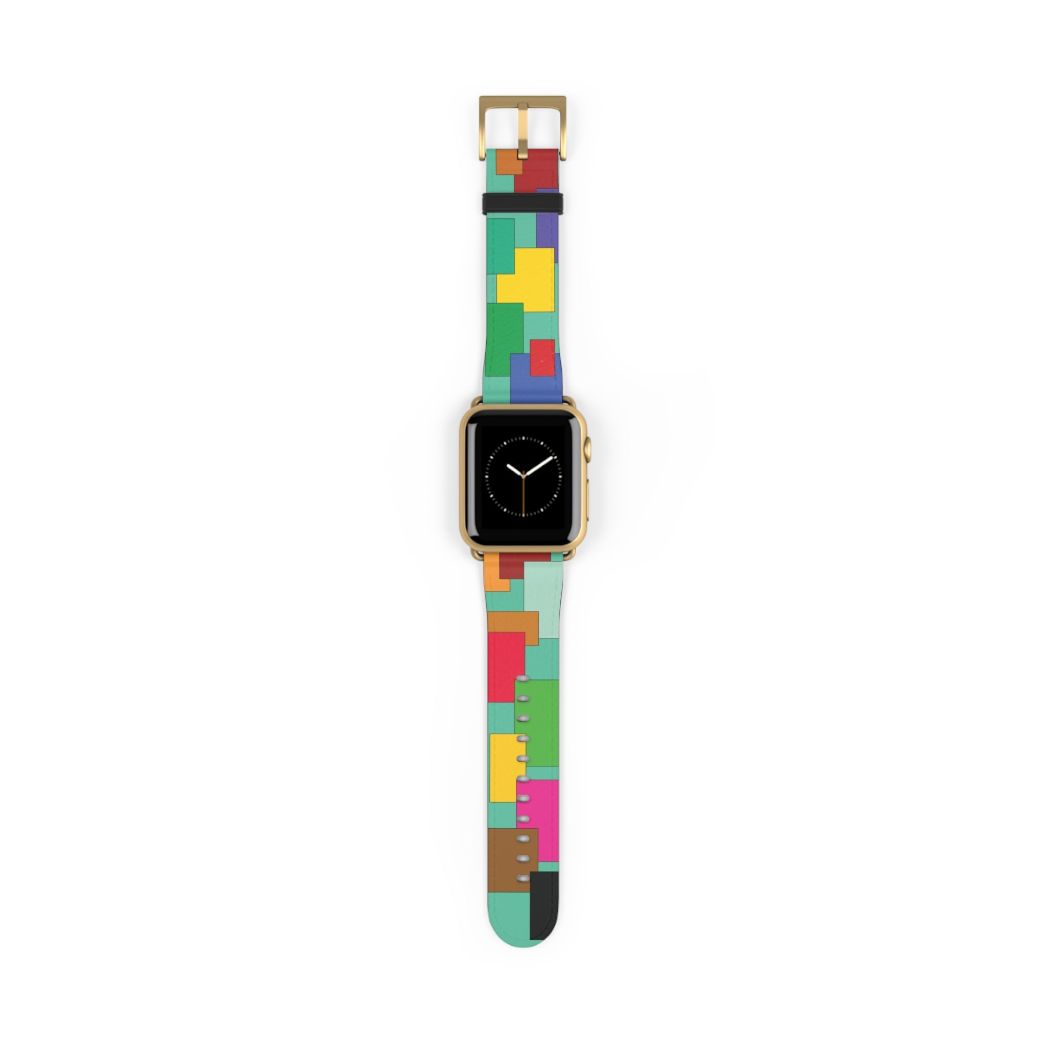 Squares and Rectangles Watch Band - STAND OUT FLEXSARAH