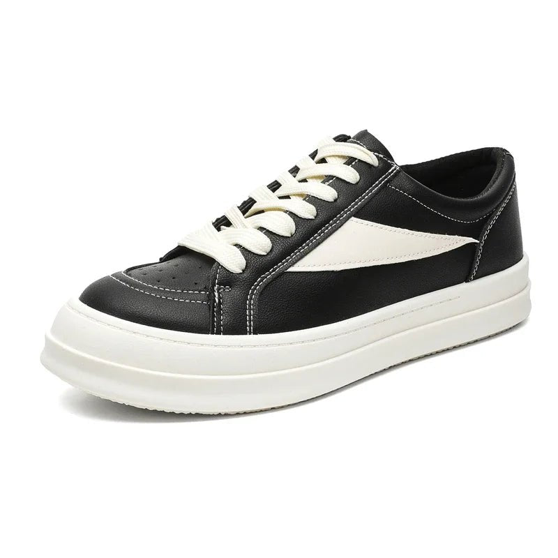 Street Style Men's Skateboard Shoes Original Black Designer Shoes Man Platform Sneakers Comfortable Casual Sports Shoes For Men - STAND OUT FLEXSARAH