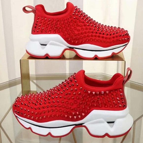 Stylish Womens Sneakers With Non-slip Comfortable Sports Summer New Mesh Breathable Platform Increased Fashion Shoes Womens Running Sports Sneakers - STAND OUT FLEXSARAH