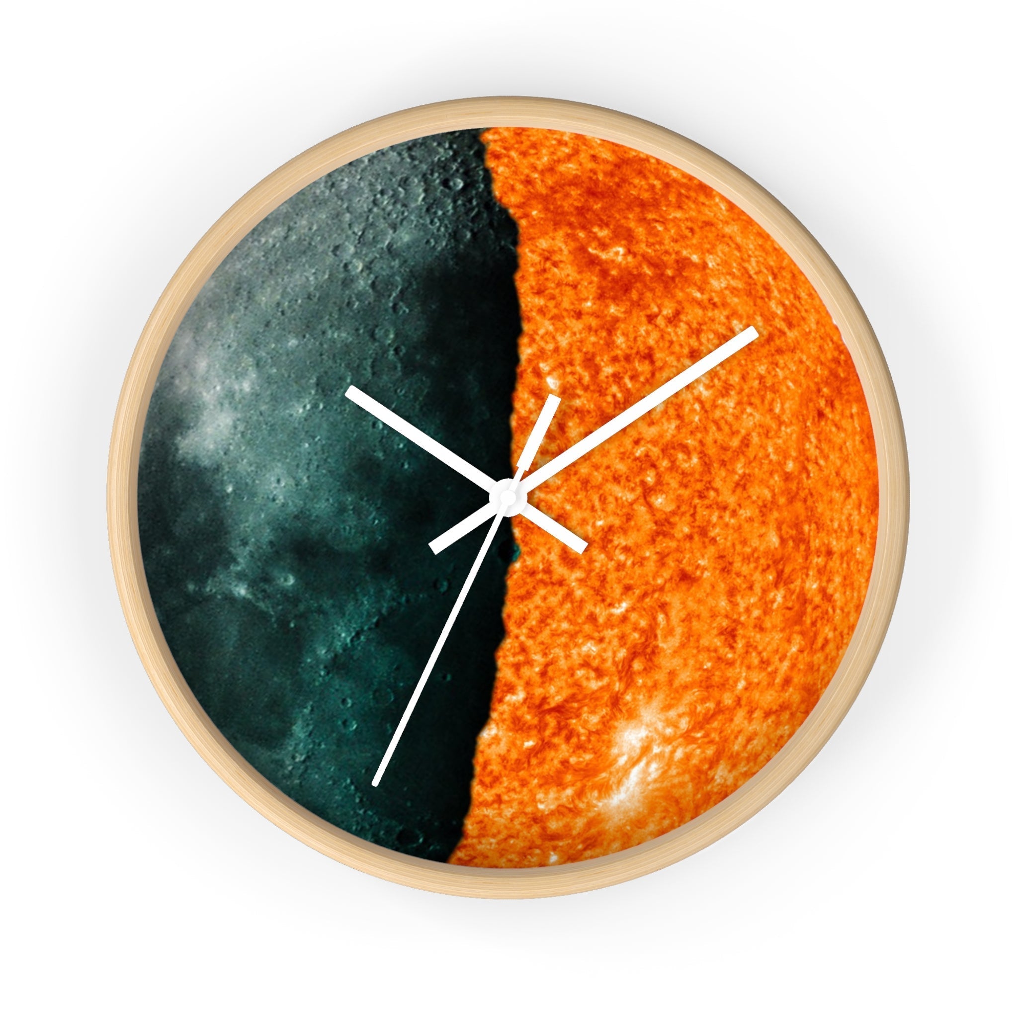 Sun And moon - Wall clock - STAND OUT FLEXSARAH