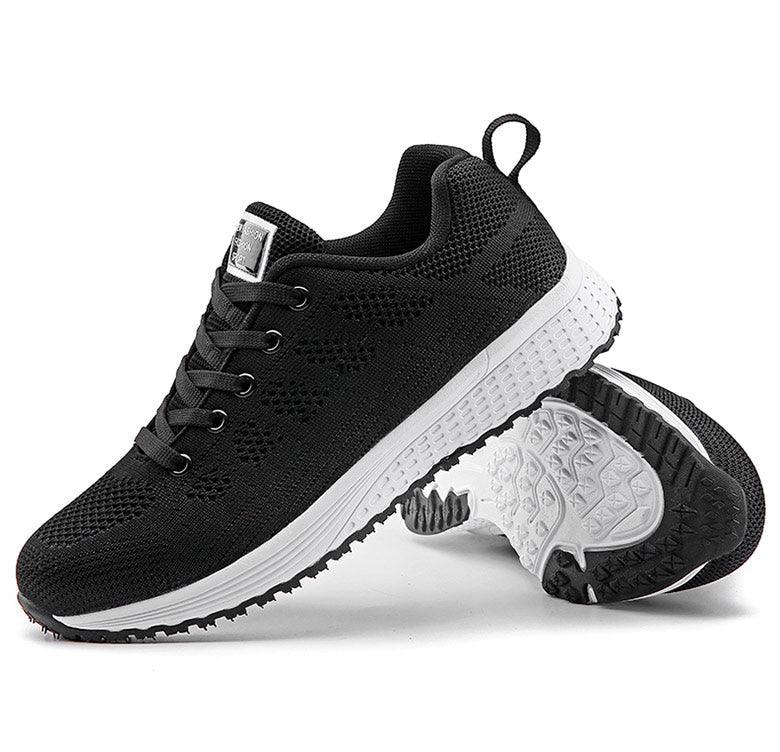 Super Light Sneakers For Women Vulcanize Sport Walking White Sneakers Women Casual Flats Elegant Soft Walking Shoes Breathable Non Slip Comfortable Sneakers - STAND OUT FLEXSARAH
