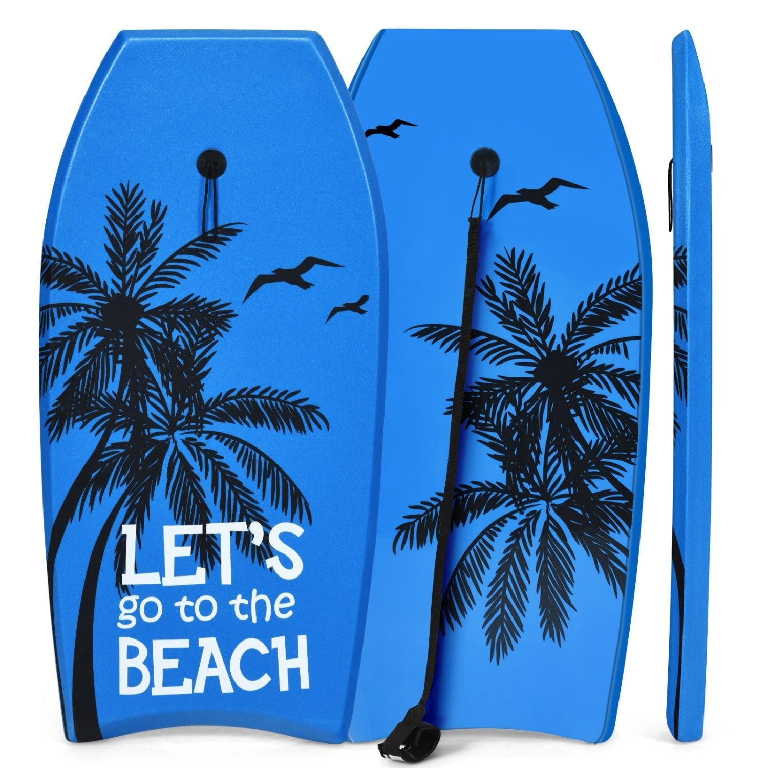 Super Lightweight Bodyboard Surfing with Leash EPS Core Boarding - STAND OUT FLEXSARAH