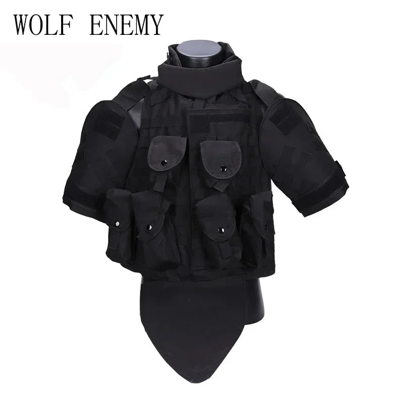 Tactical Camouflage Vest Hiking Vest Outerdoor CS Cosplay OTV Hunting Molle Hiking CS Typhon Highlander Vest - STAND OUT FLEXSARAH