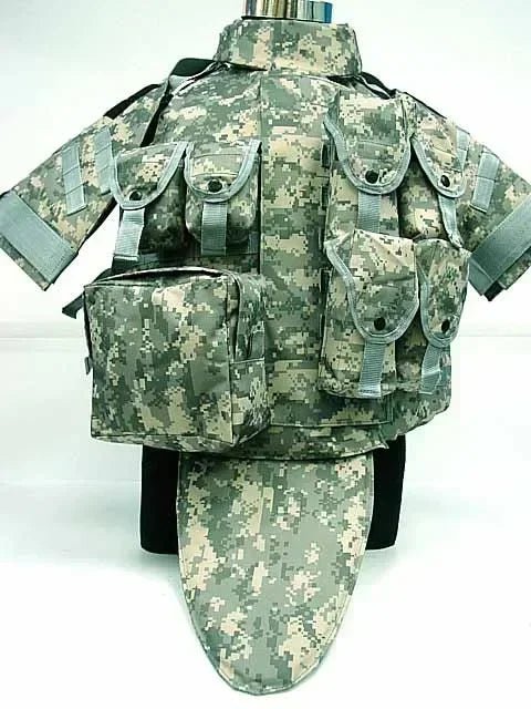 Tactical Camouflage Vest Hiking Vest Outerdoor CS Cosplay OTV Hunting Molle Hiking CS Typhon Highlander Vest - STAND OUT FLEXSARAH