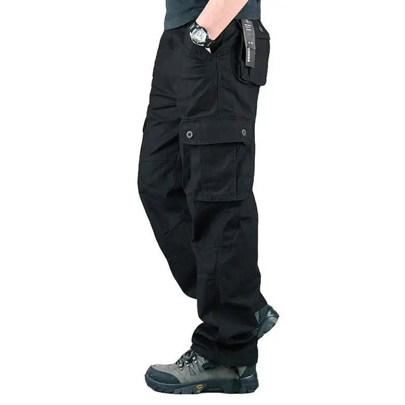 Tactical Cargo Pants Men Cotton Overalls Outdoor Work Trousers Big Size Hombre Clothing Camo Hiking Pants - STAND OUT FLEXSARAH