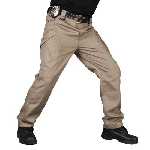 Tactical Cargo Pants Men Outdoor Waterproof SWAT Combat Military Camouflage Trousers Casual Multi Pocket Male Work Joggers - STAND OUT FLEXSARAH