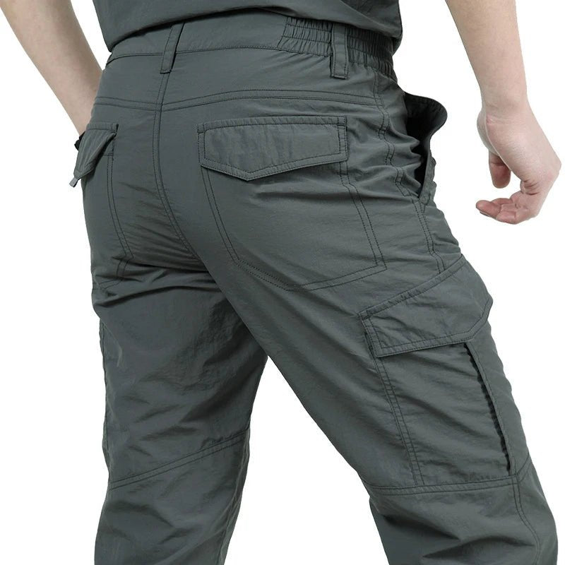 Tactical Cargo Pants Men Outdoor Waterproof SWAT Combat Military Camouflage Trousers Casual Multi Pocket Male Work Joggers - STAND OUT FLEXSARAH