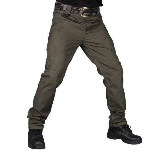 Tactical Cargo Pants Men Outdoor Waterproof SWAT Combat Military Camouflage Trousers Casual Multi Pocket Male Work Joggers - STAND OUT FLEXSARAH