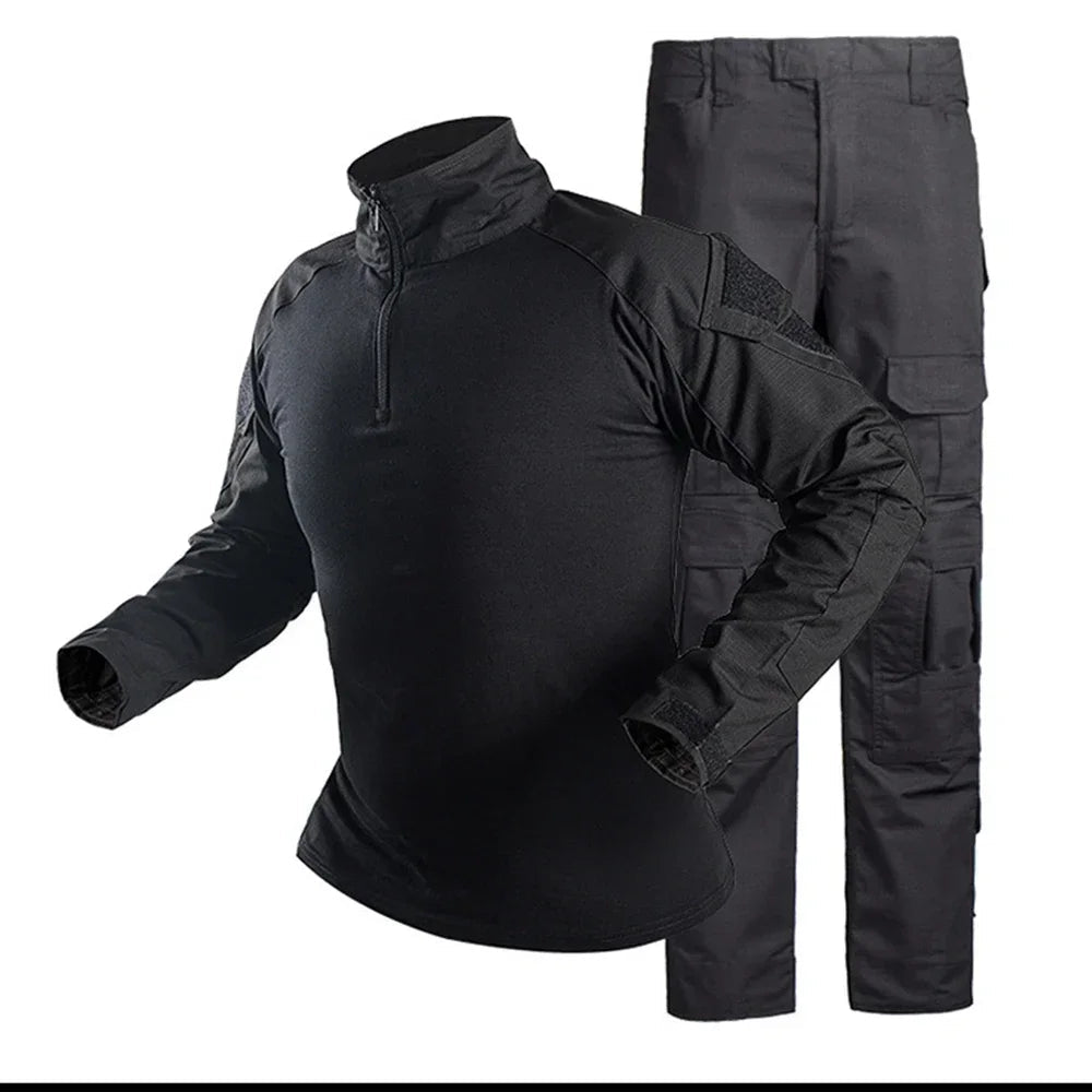 Tactical Uniform Suits Milit Outdoor Camouflage Suit Hunting Shirts Pants Fish Trainning Airsoft Paintball Clothes Sets - STAND OUT FLEXSARAH
