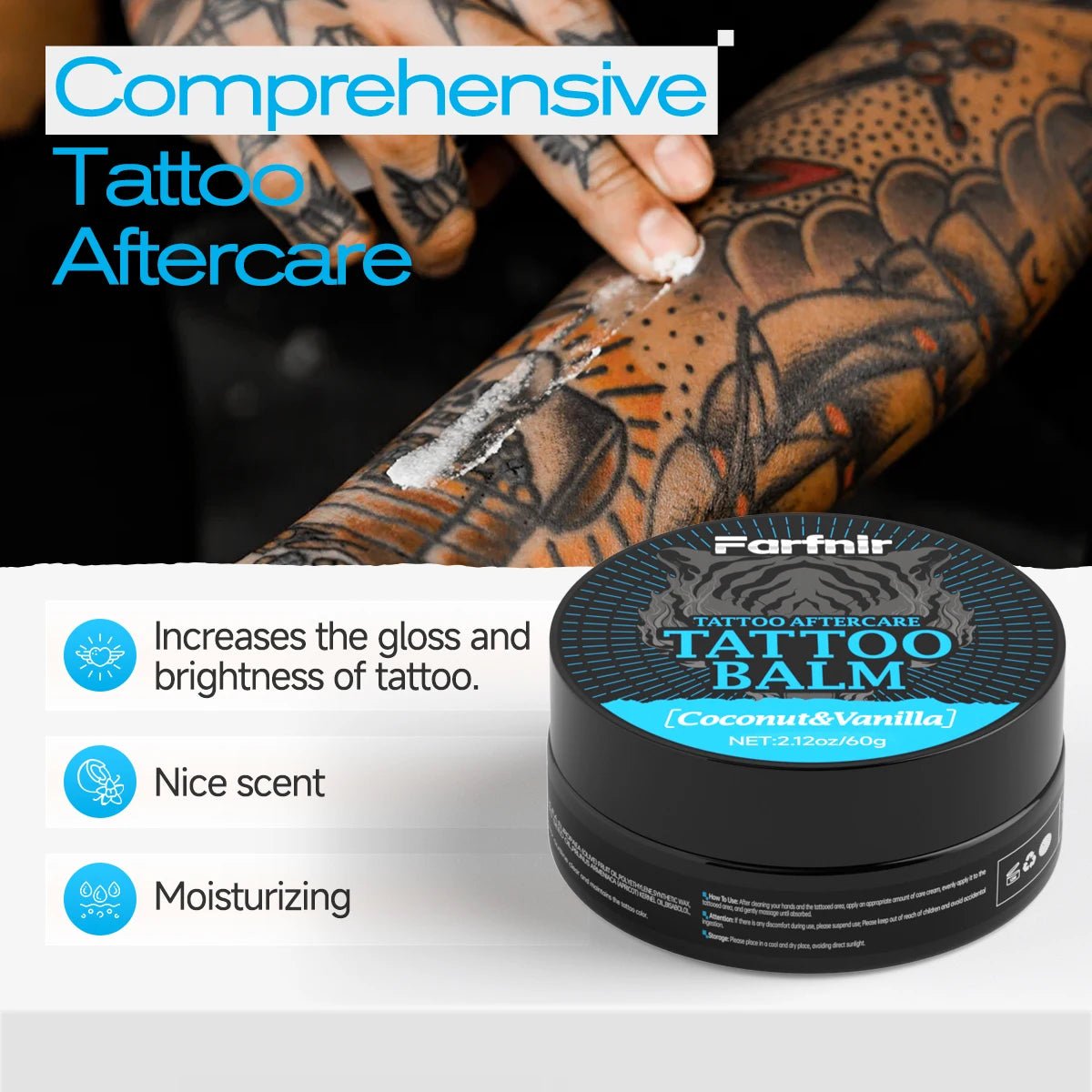 Tattoo Care Kit (Aftercare + Cleansing): Comprehensive care for new tattoos—cleansing, hydration, and moisturizing nourishment. - STAND OUT FLEXSARAH