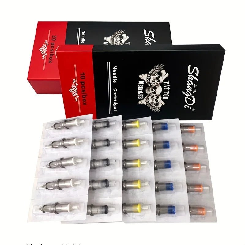 Tattoo Kit Complete Set Wireless Rotary Tattoo Machine Pen Kit DC Interface with Cartridge Needles Permanent Makeup Tattoo Set - STAND OUT FLEXSARAH