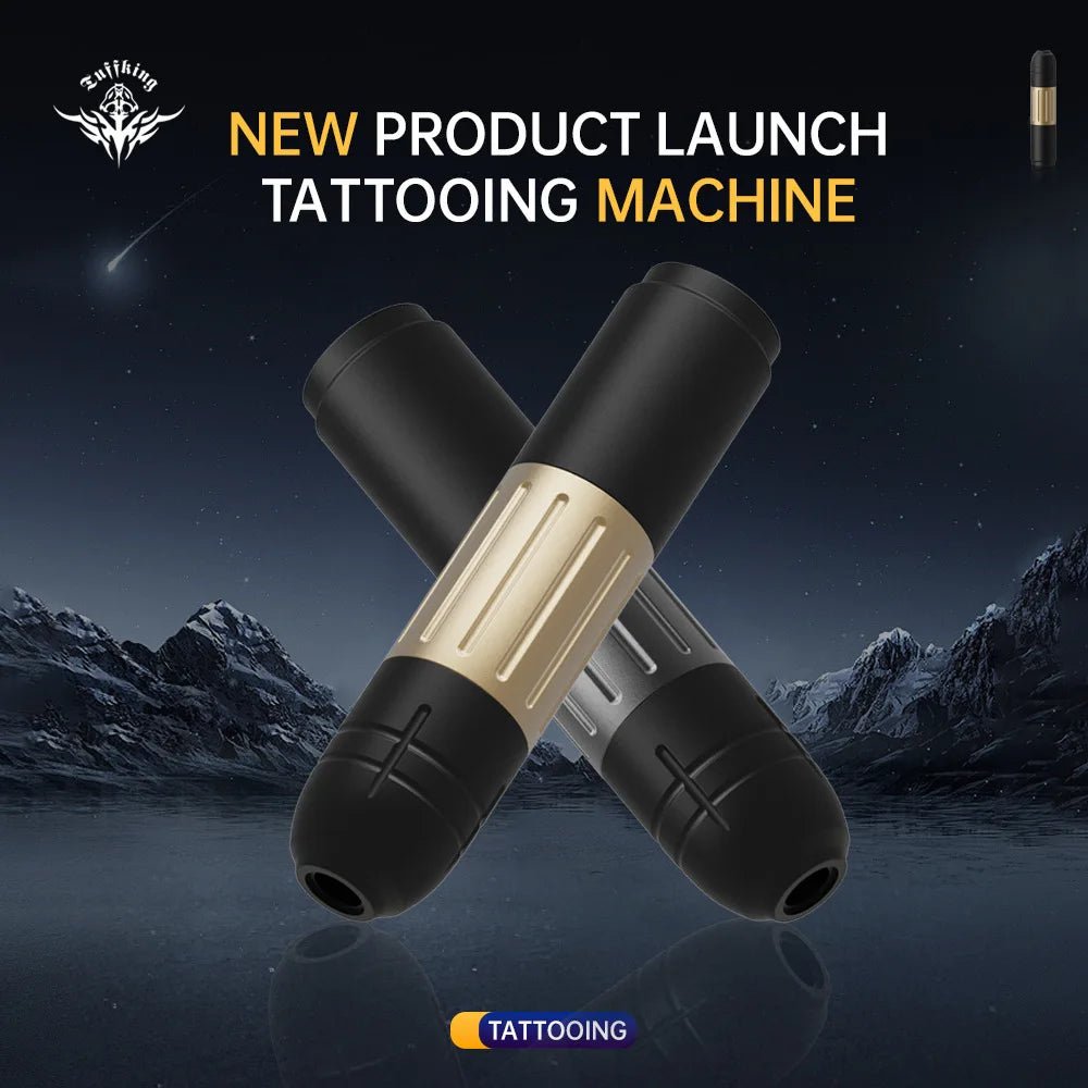 Tattoo machine, complete set of tattoo tools, all-in-one machine, pen type motor, tattoo pen, cutting line, fogging equipment - STAND OUT FLEXSARAH
