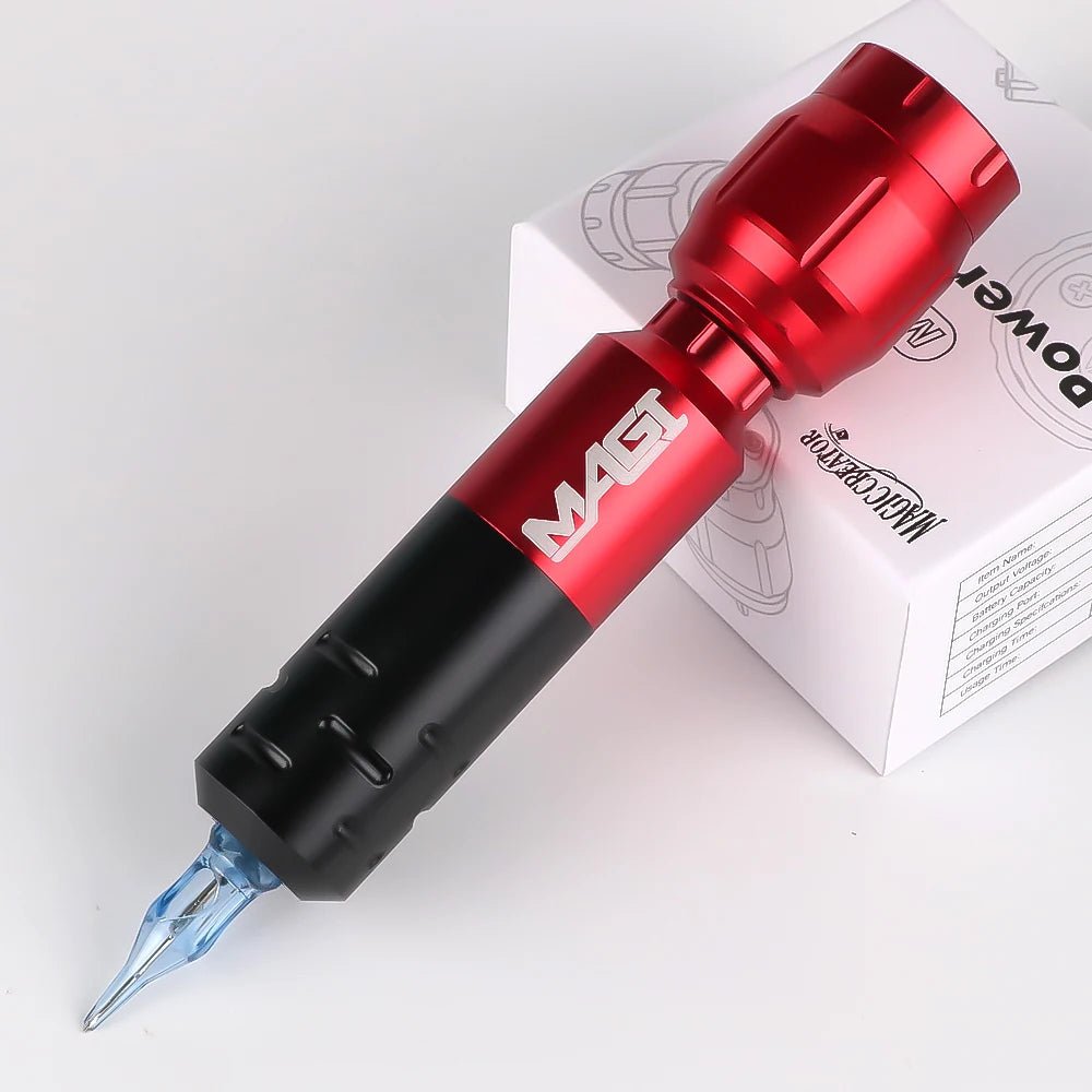 Tattoo Machine Kit Complete Mini Tattoo Machine Set Wireless Tattoo Power Supply for Beginners Permanent Makeup Tattoo Supplies - STAND OUT FLEXSARAH