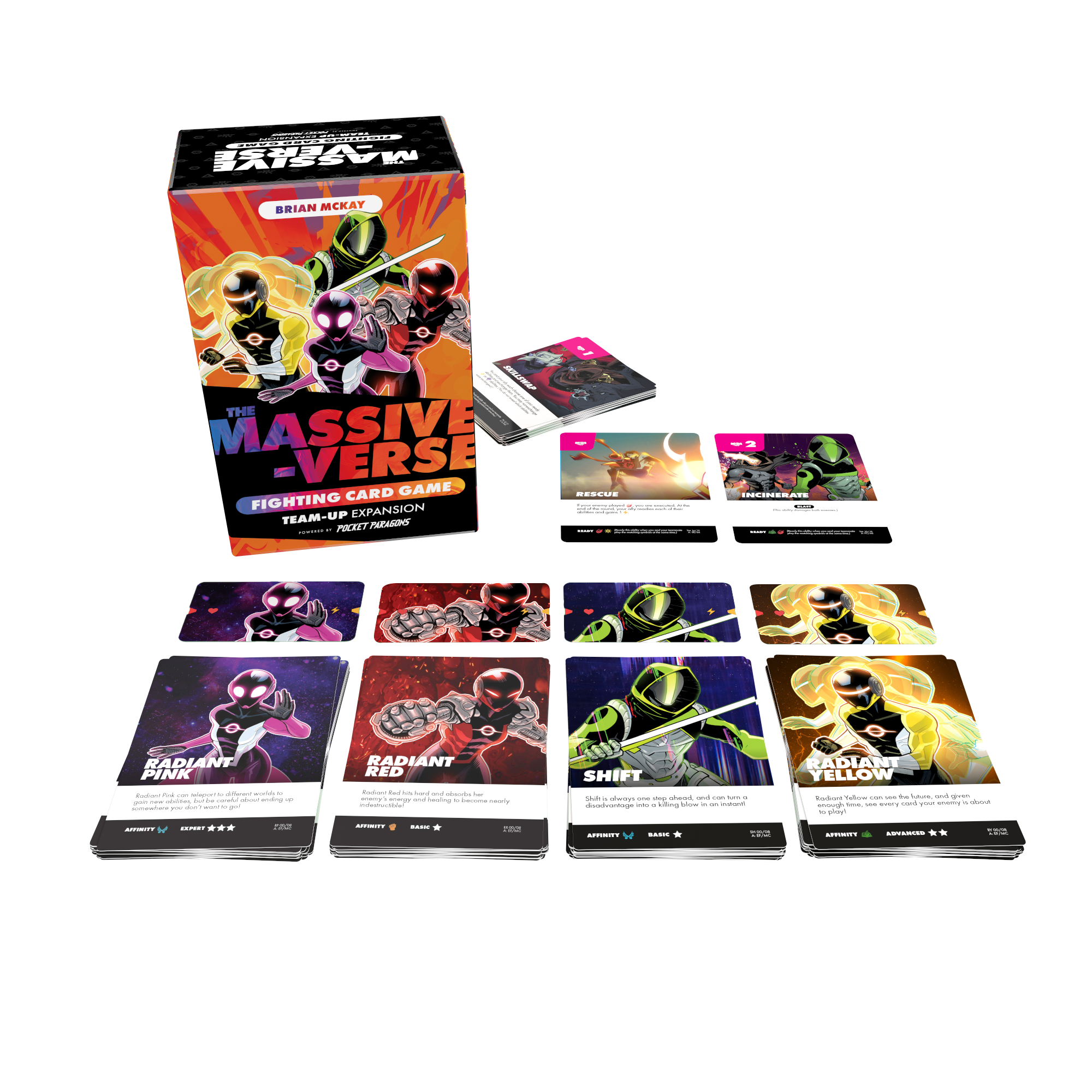 Team Up Expansion • The Massive-Verse Fighting Card Game - STAND OUT FLEXSARAH