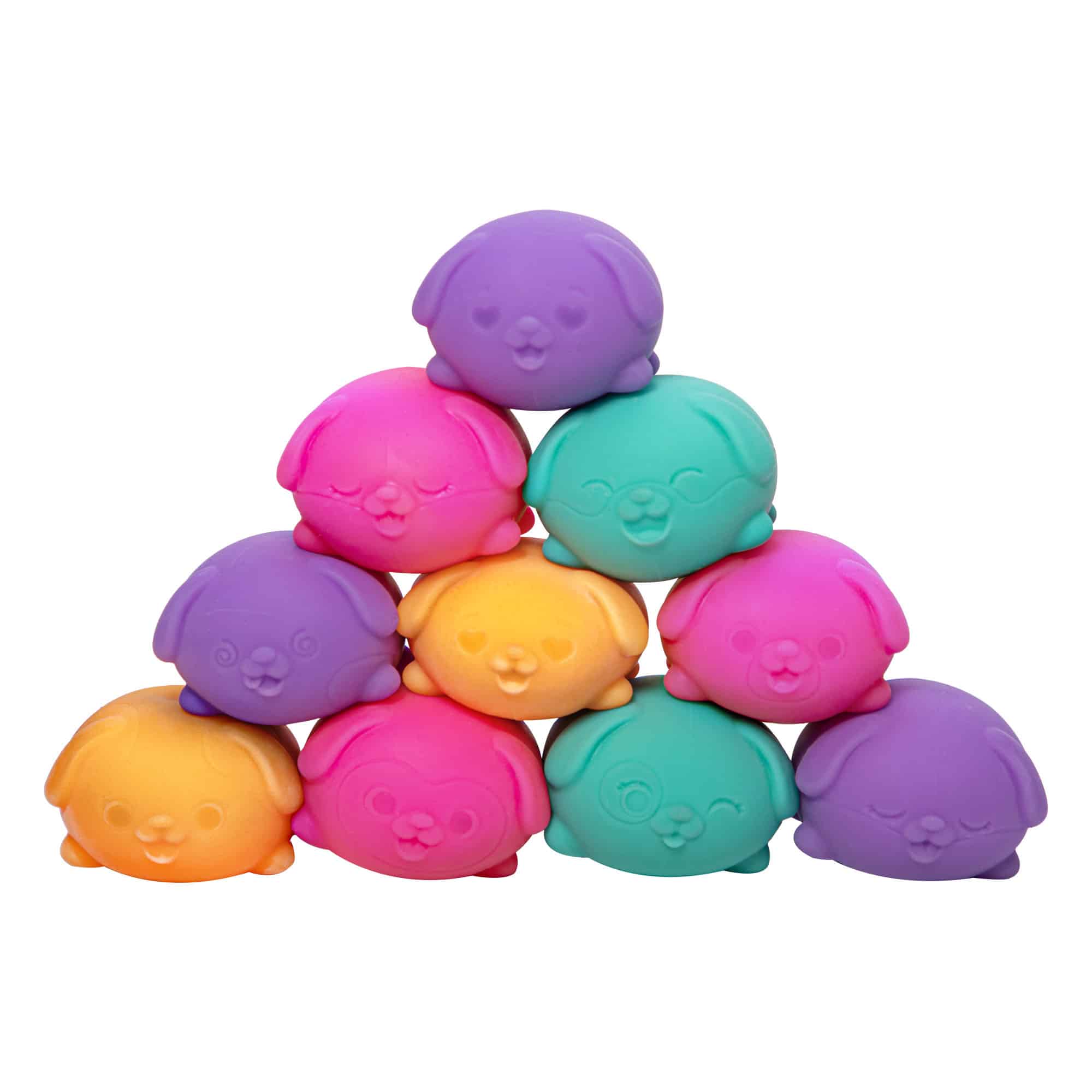 Teenie NeeDoh Funky Pup Set of Three - STAND OUT FLEXSARAH
