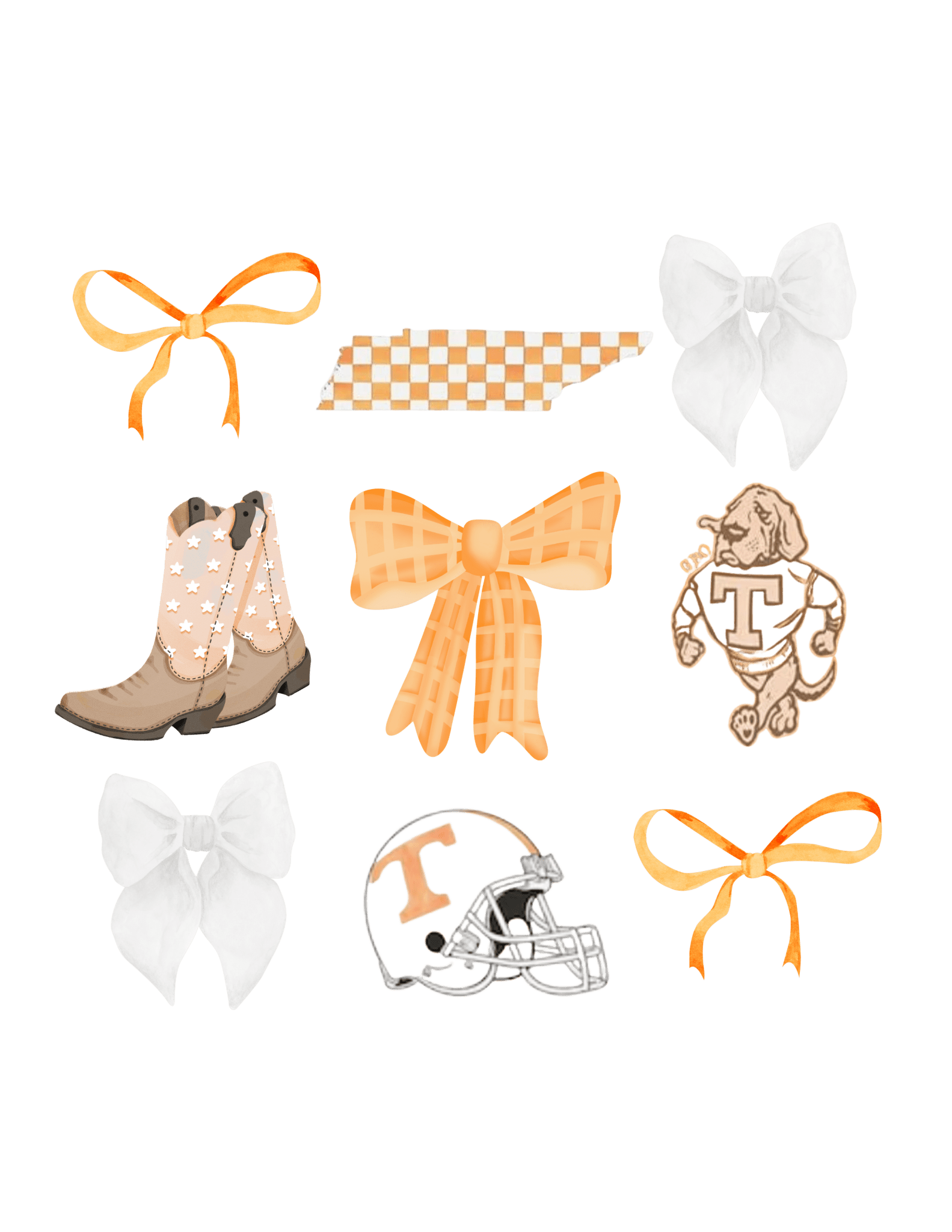 Tennessee Bow Digital Download - STAND OUT FLEXSARAH