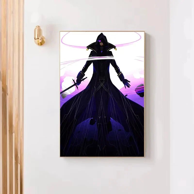 The Eminence in Shadow Anime Covers Poster Canvas Printing Japanese Anime Wall Art Decor I AM ATOMIC Animation Gaming Room Decor - STAND OUT FLEXSARAH