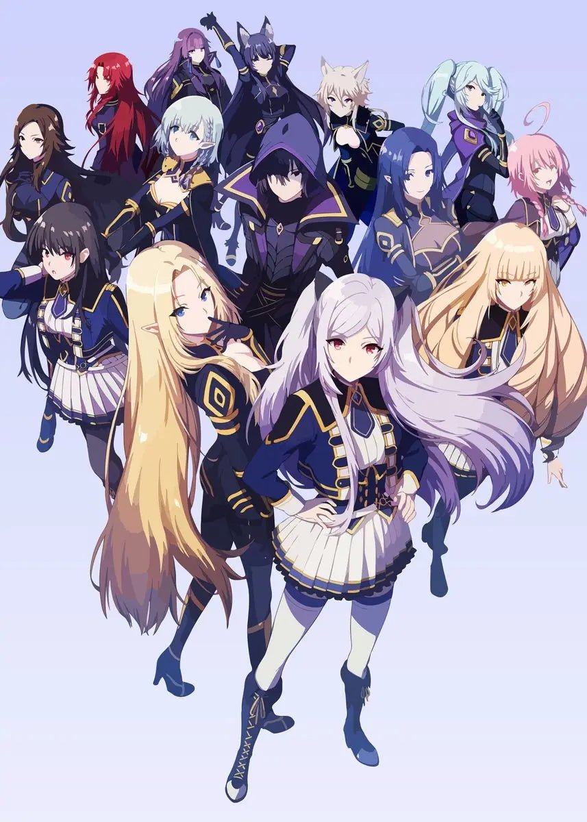 The Eminence in Shadow Anime Covers Poster Canvas Printing Japanese Anime Wall Art Decor I AM ATOMIC Animation Gaming Room Decor - STAND OUT FLEXSARAH