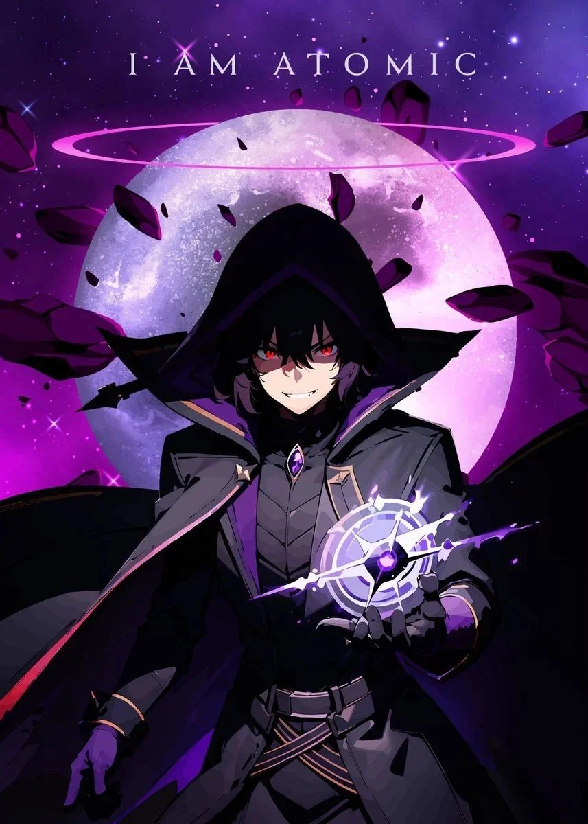 The Eminence in Shadow Anime Covers Poster Canvas Printing Japanese Anime Wall Art Decor I AM ATOMIC Animation Gaming Room Decor - STAND OUT FLEXSARAH