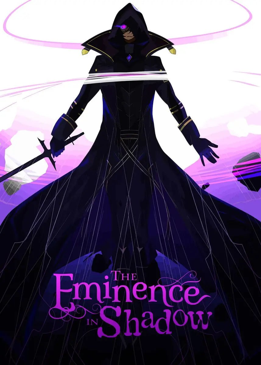The Eminence in Shadow Anime Covers Poster Canvas Printing Japanese Anime Wall Art Decor I AM ATOMIC Animation Gaming Room Decor - STAND OUT FLEXSARAH